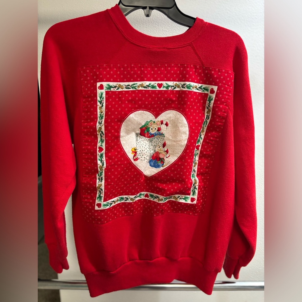 Christmas Holiday Vintage‎ Sweater Size Large - Picture 5 of 7